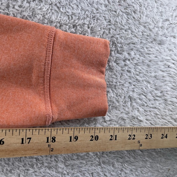 Burton Hoodie‎ Womens Small Rust Orange Oak Pullover Kangaroo Pocket Graphic - Picture 8 of 10